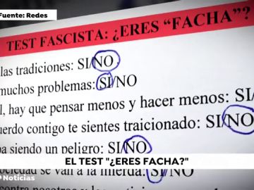 Un padre denuncia un test realizado en un instituto asturiano para saber si eres facha