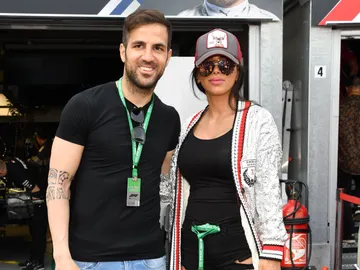 Daniella Semaan y Cesc Fábregas Daniella Semaan y Cesc Fábregas