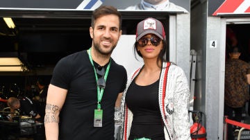 Daniella Semaan y Cesc Fábregas