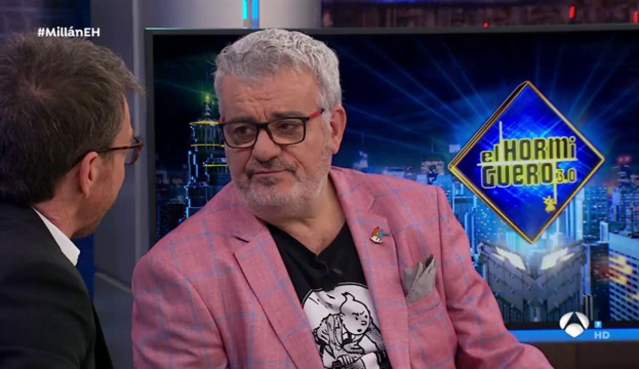 Millán Salcedo denuncia en 'El Hormiguero 3.0' un episodio con un periodista cuando estaba hospitalizado Millán Salcedo denuncia en 'El Hormiguero 3.0' un episodio con un periodista cuando estaba hospitalizado
