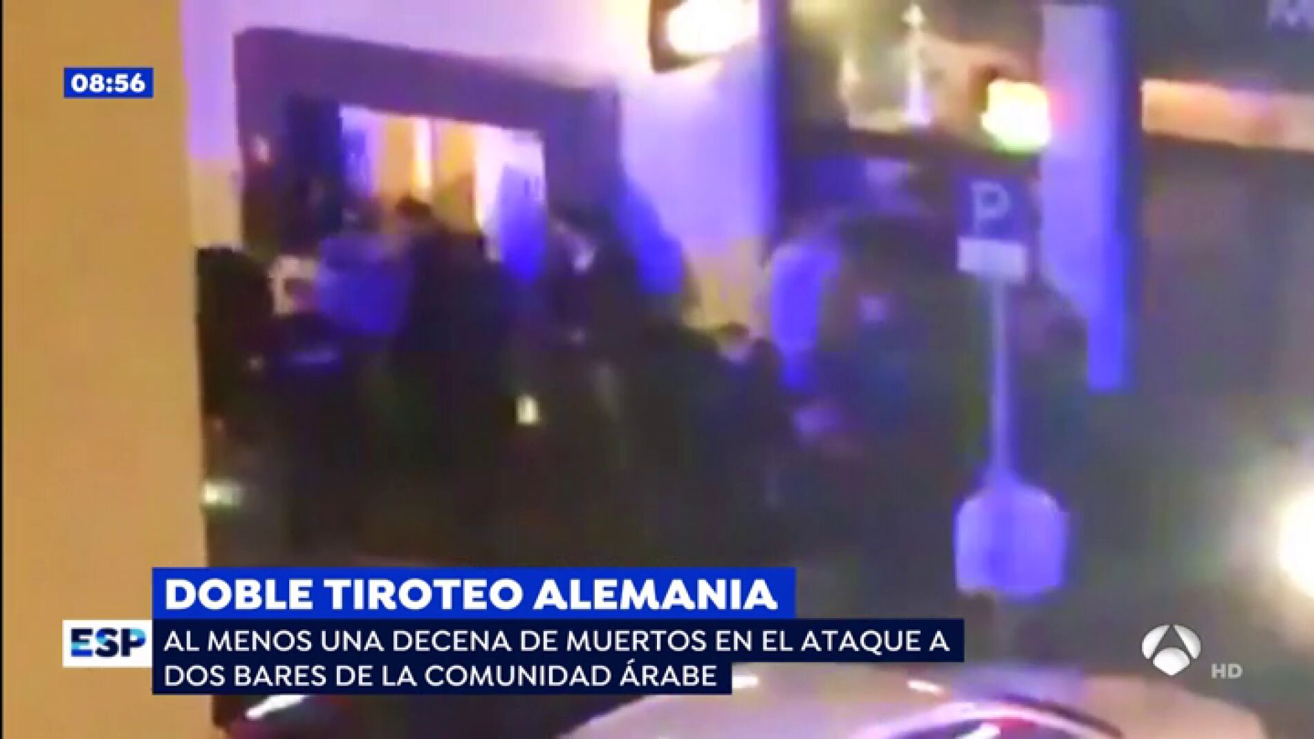 Doble tiroteo en Alemania.