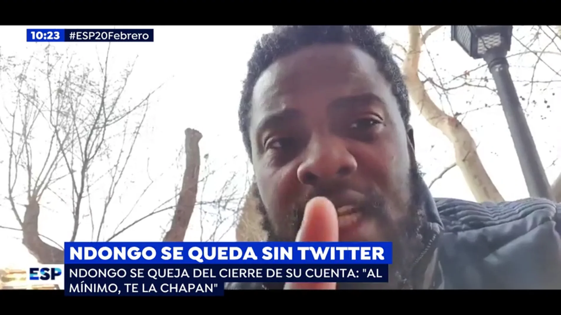 Twitter le cierra la cuenta a Bertrand Ndongo, el 'camerunés de Vox', por incitar al odio