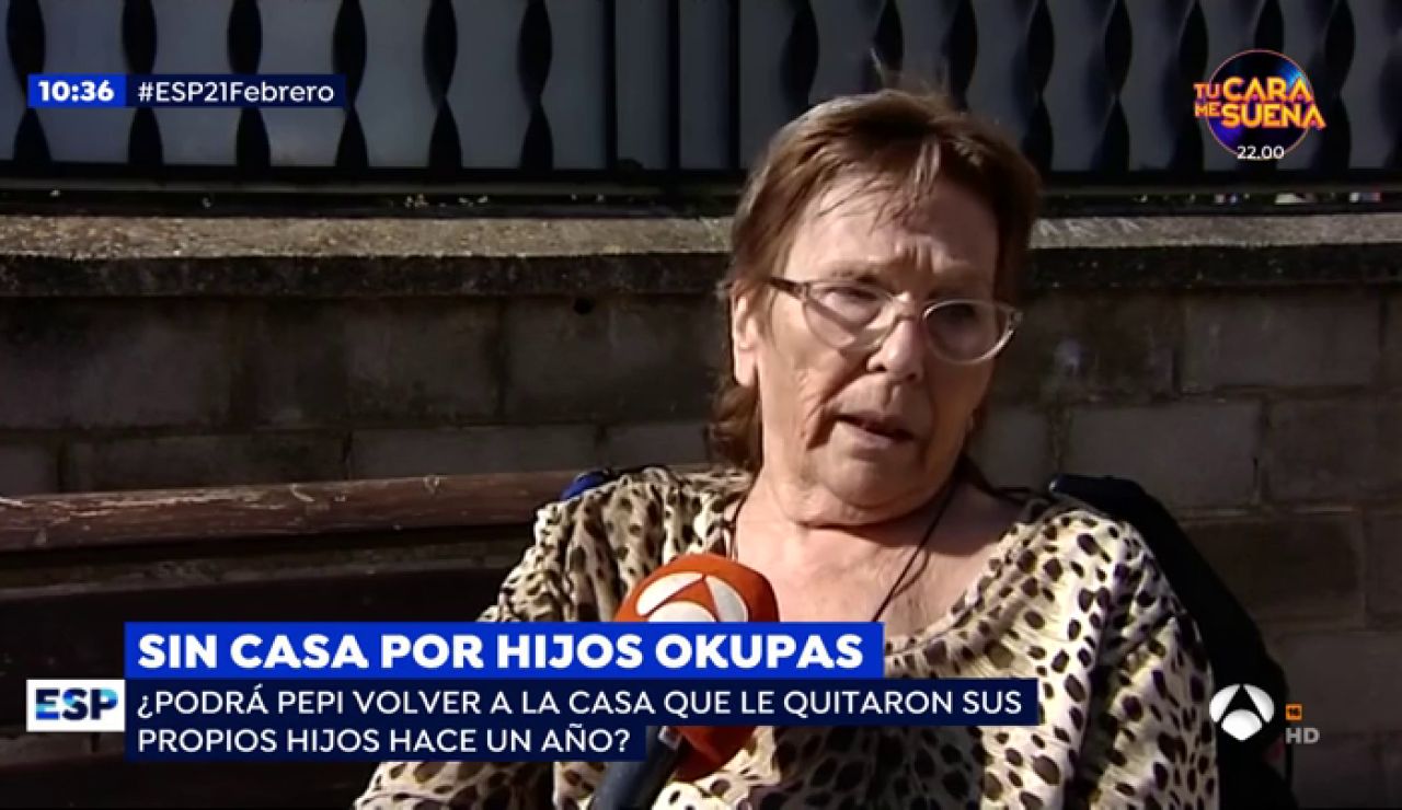 Sin casa por sus hijos okupas Sin casa por sus hijos okupas