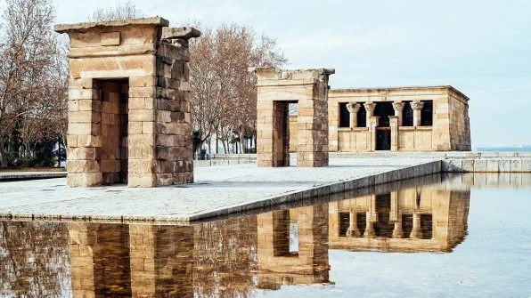 El Ayuntamiento de Madrid prepara un plan para proteger el Templo de Debod El Ayuntamiento de Madrid prepara un plan para proteger el Templo de Debod