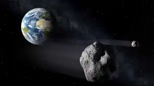 Asteroide próximo a la Tierra Numerosos telescopios y radares recogen desde la Tierra datos de asteroides y cometas próximos a la Tierra (NEO)