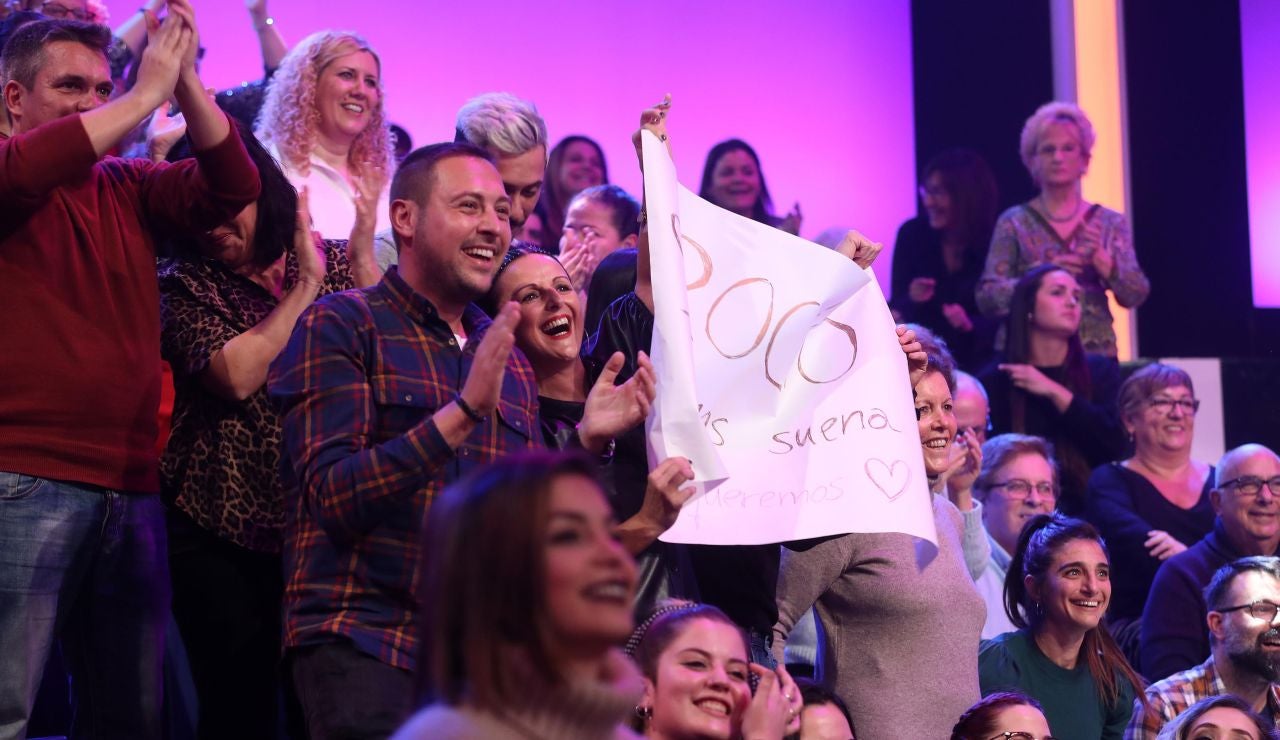Un club de fans de Rocío Madrid se cuela en el plató de ‘Tu cara me suena’ Un club de fans de Rocío Madrid se cuela en el plató de ‘Tu cara me suena’