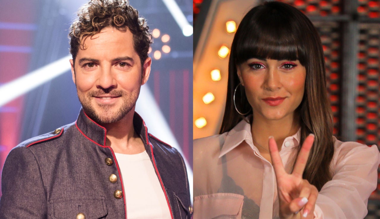 David Bisbal y Aitana David Bisbal y Aitana