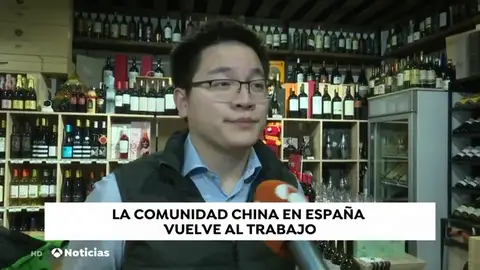 Los trabajadores chinos que se pusieron en cuarentena voluntario en España vuelven al trabajo Los trabajadores chinos que se pusieron en cuarentena voluntario en España vuelven al trabajo