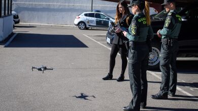 La Guardia Civil despliega la 'policía del aire' para controlar el vuelo ilegal de drones
