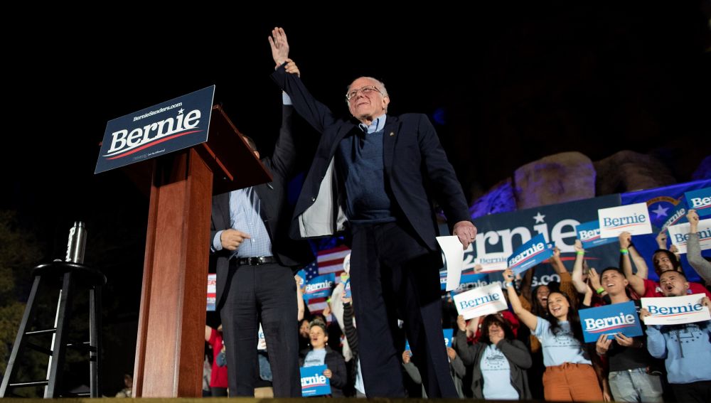 Bernie Sanders en Las Vegas