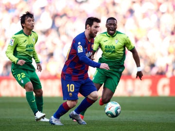 El Eibar lanza un mensaje de admiración por Messi