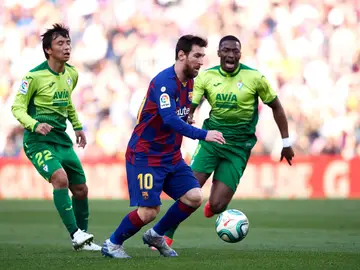 El Eibar lanza un mensaje de admiración por Messi El Eibar lanza un mensaje de admiración por Messi