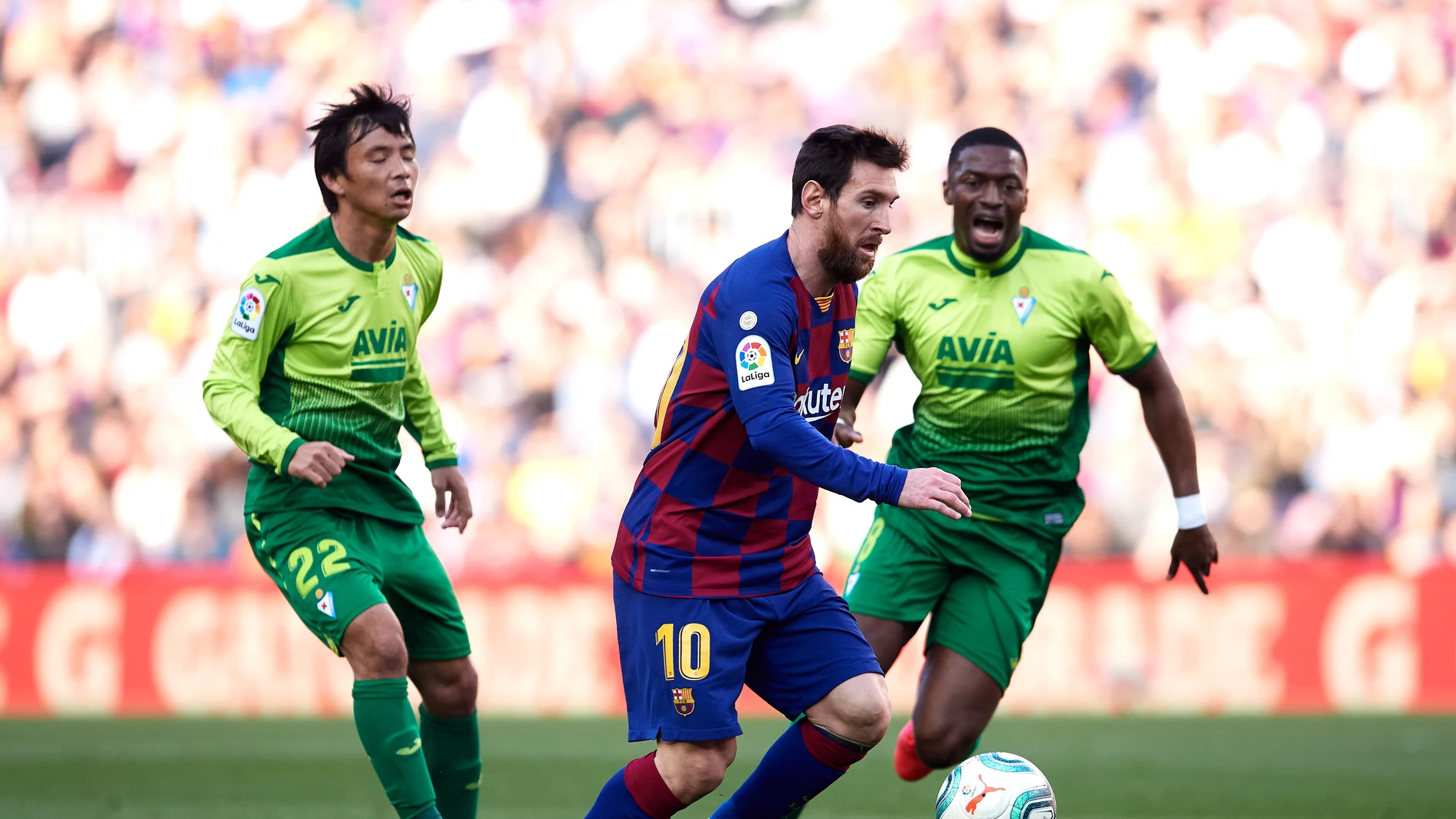 El Eibar lanza un mensaje de admiración por Messi El Eibar lanza un mensaje de admiración por Messi