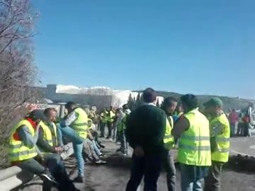 Comienzan a llegar las primeras multas de tráfico por las protestas de los olivareros en las autovías de Jaén
