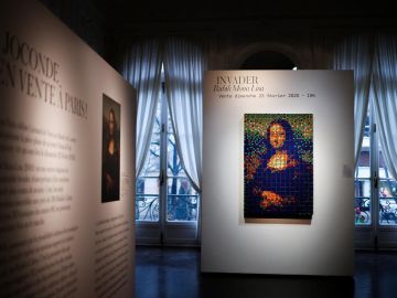 La Mona Lisa de Rubik se vende por 480.000