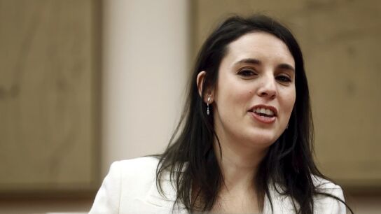 La ministra de Igualdad, Irene Montero