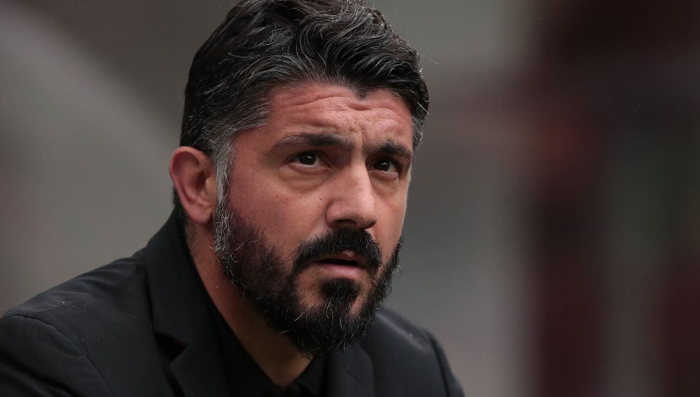 Gennaro Gattuso como técnico del Nápoles