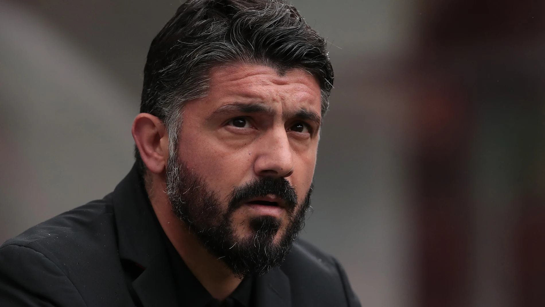 Gennaro Gattuso como técnico del Nápoles Gennaro Gattuso como técnico del Nápoles