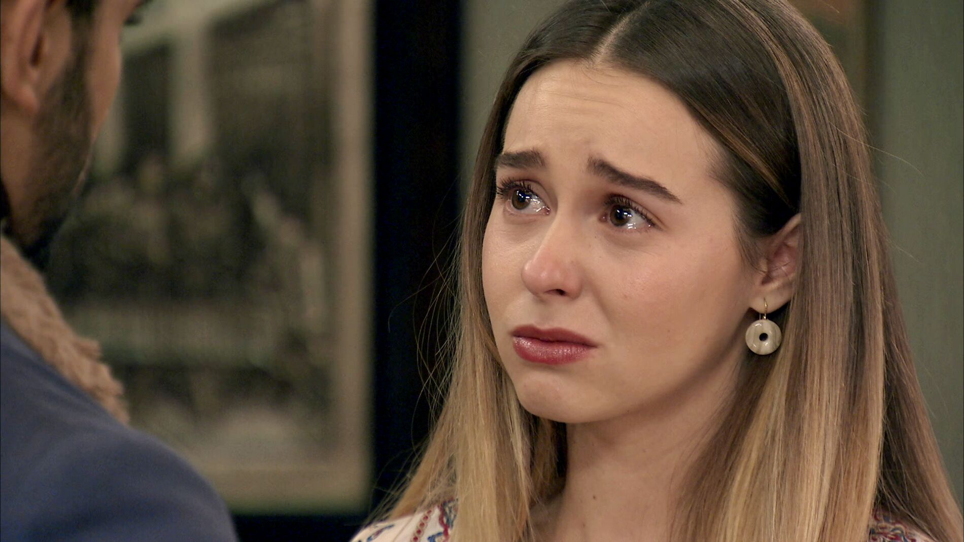 La emotiva despedida de Luisita a Sebas