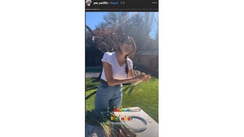 Paz Padilla preparando la calçonada 