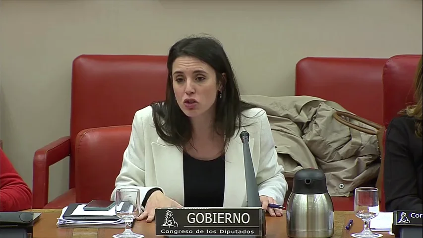 Irene Montero a la portavoz de Vox: ¿Ha venido a amenazar a la ministra de Igualdad? Irene Montero a la portavoz de Vox: ¿Ha venido a amenazar a la ministra de Igualdad?