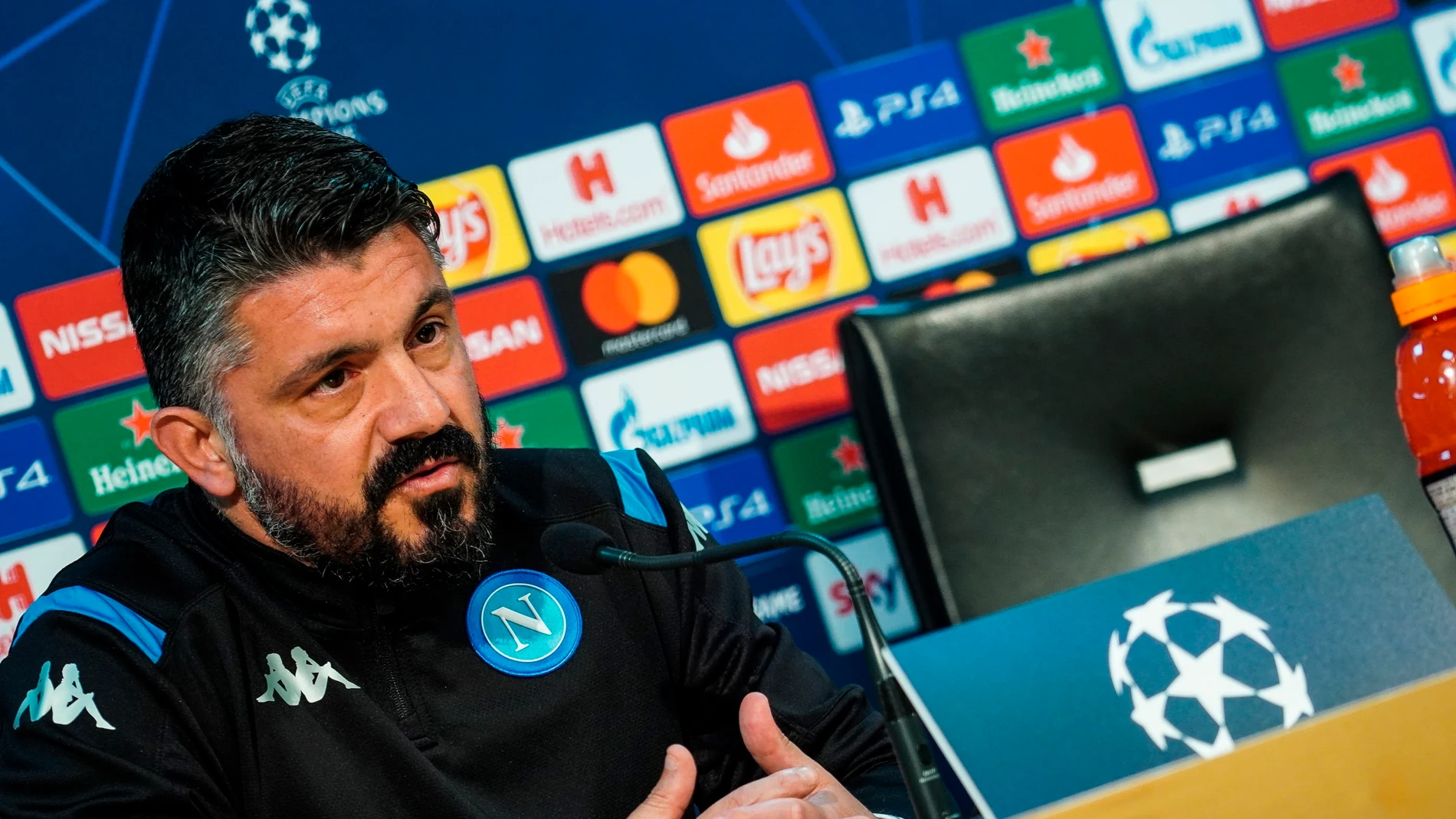 Gennaro Gattuso, en rueda de prensa Gennaro Gattuso, en rueda de prensa