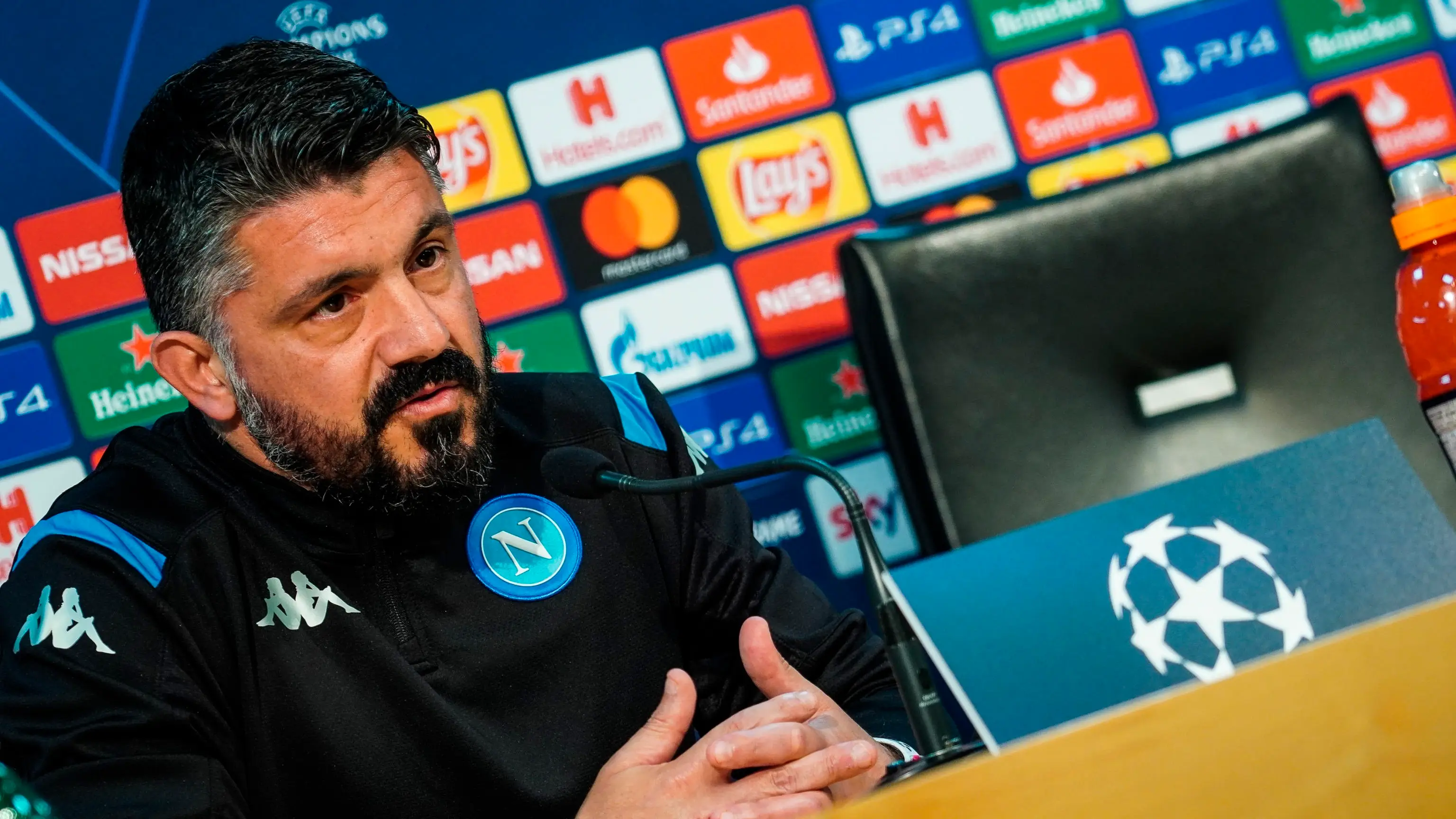 Gennaro Gattuso, en rueda de prensa Gennaro Gattuso, en rueda de prensa