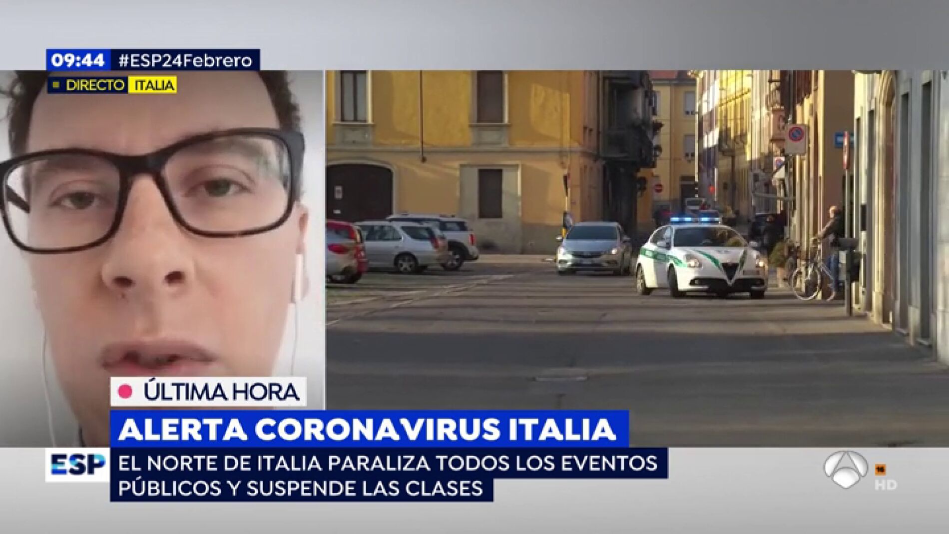 Coronavirus en Italia