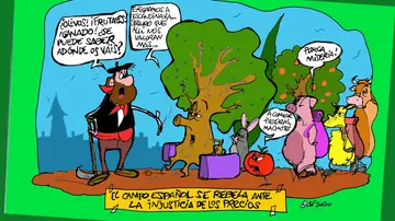 El campo español se rebela ante la injusticia de los precios El campo español se rebela ante la injusticia de los precios