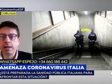Un periodista de 'La Stampa', en Turín: "Por la calle no hay nada increíble que contar, la noticia está en los hospitales" Un periodista de 'La Stampa', en Turín: "Por la calle no hay nada increíble que contar, la noticia está en los hospitales"