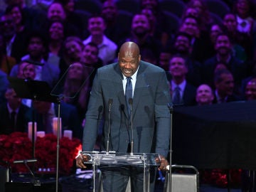 Shaquille O'Neal contando la divertida anécdota con Kobe Bryant