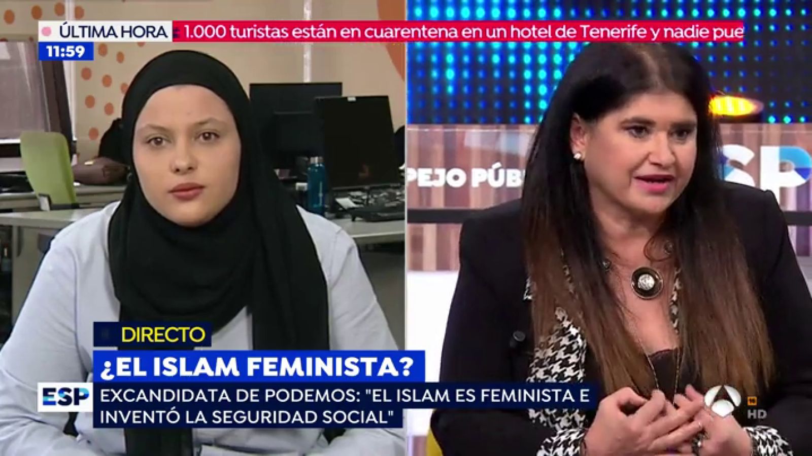 Bronca entre Nora Baños y Lucía Etxebarría: 