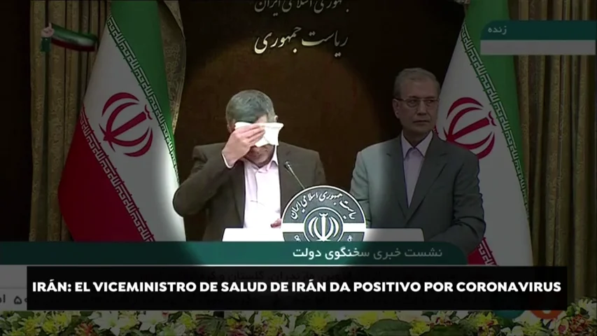 El viceministro iraní, encargado de contener la expansión del coronavirus, se contagia El viceministro iraní, encargado de contener la expansión del coronavirus, se contagia