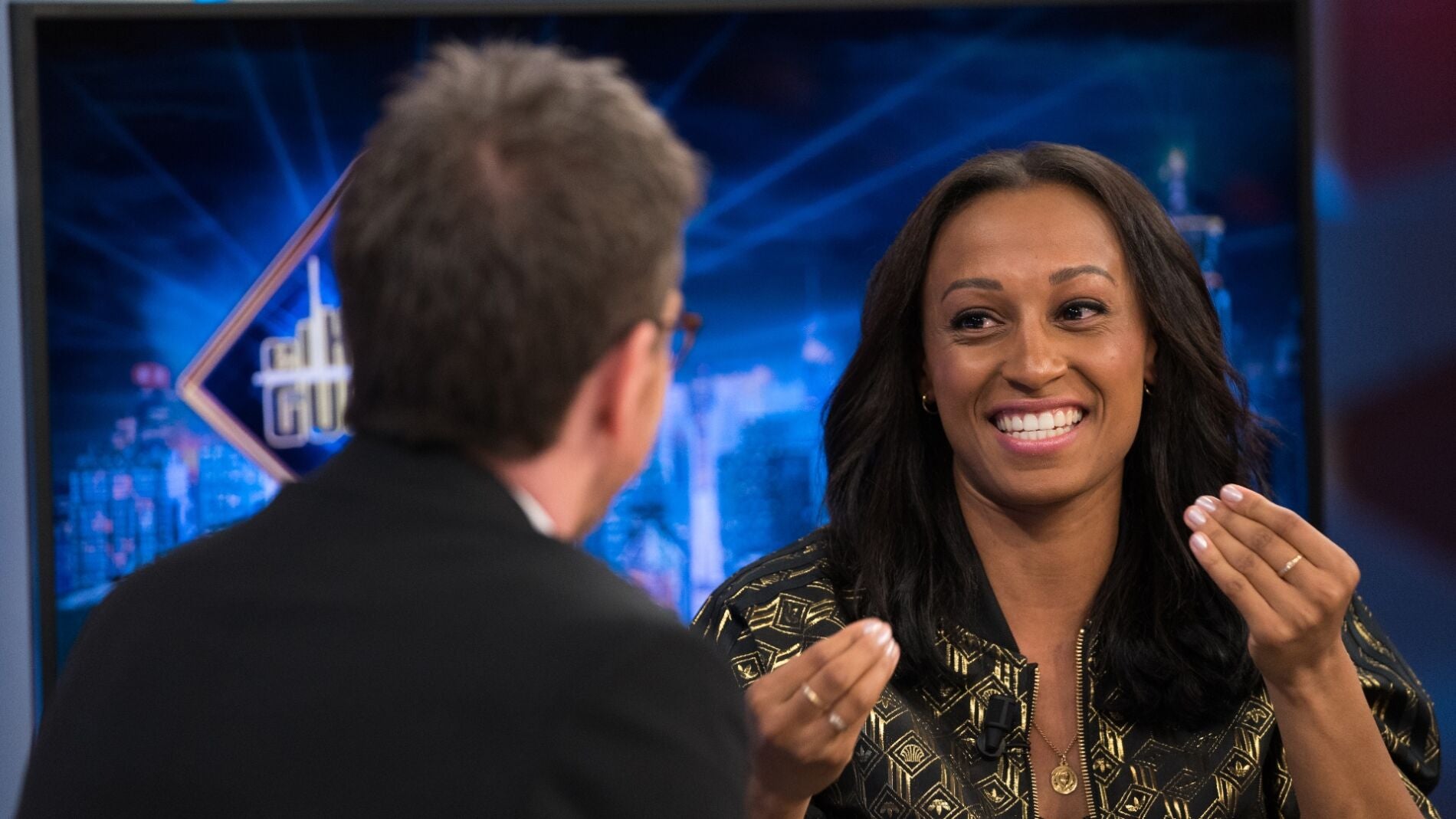De fiesta... &iexcl;con Usain Bolt!: Ana Peleteiro narra en 'El Hormiguero 3.0' c&oacute;mo conoci&oacute; a su &iacute;dolo