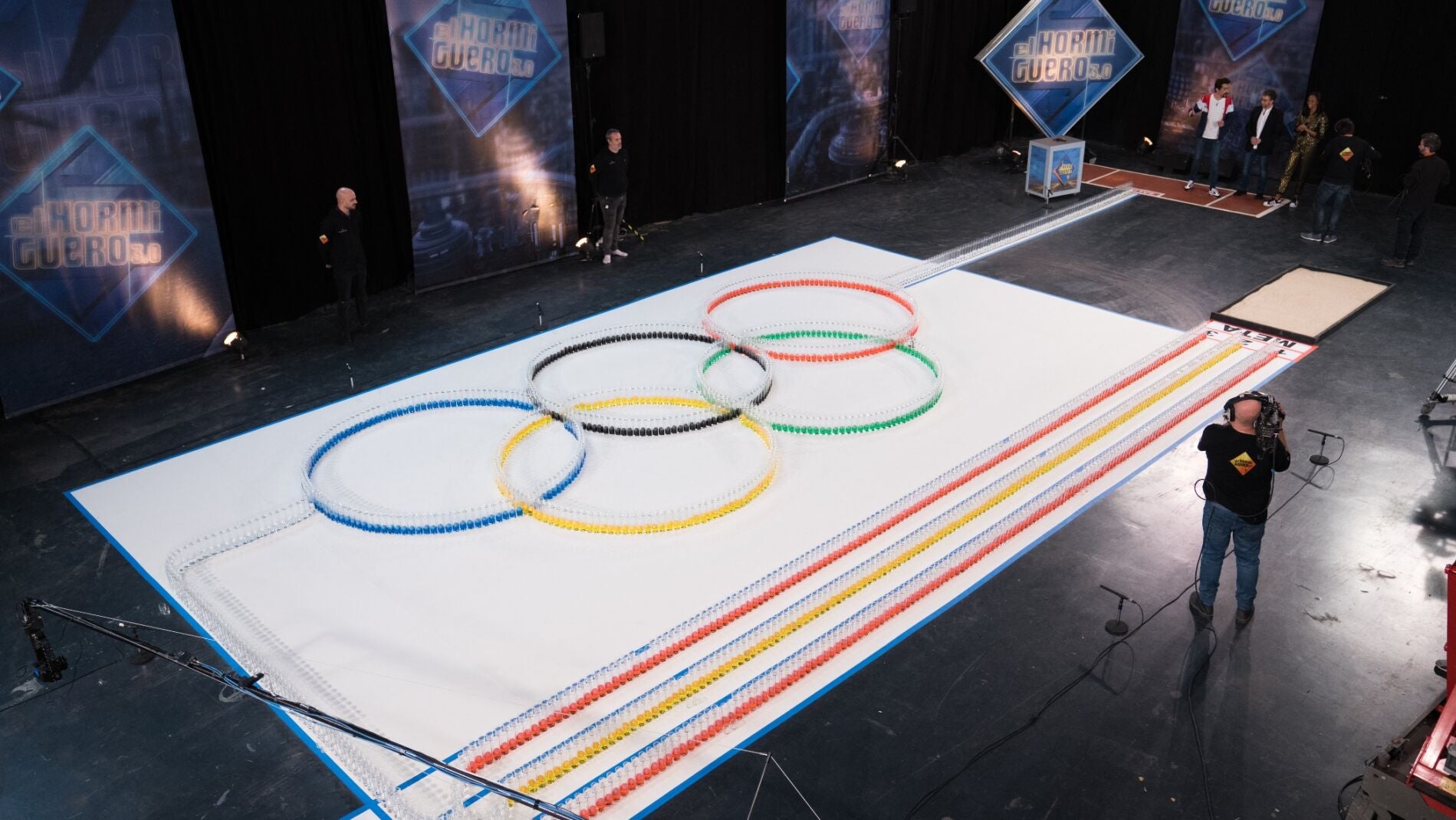 El espectacular homenaje ol&iacute;mpico de Marron y 'El Hormiguero 3.0' a Ana Peleteiro