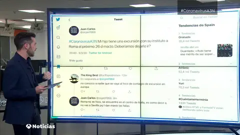 Raúl Marqueta nos trae las dudas de las redes En el especial #CoronavirusA3N