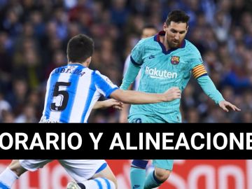 Barcelona - Real Sociedad: Horario, alineaciones y dónde ver el partido de la Liga Santander en directo