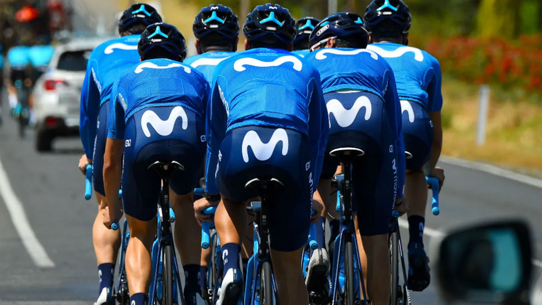 Corredores el Movistar Team Corredores el Movistar Team