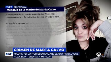 El mensaje de la madre de Marta Calvo: 