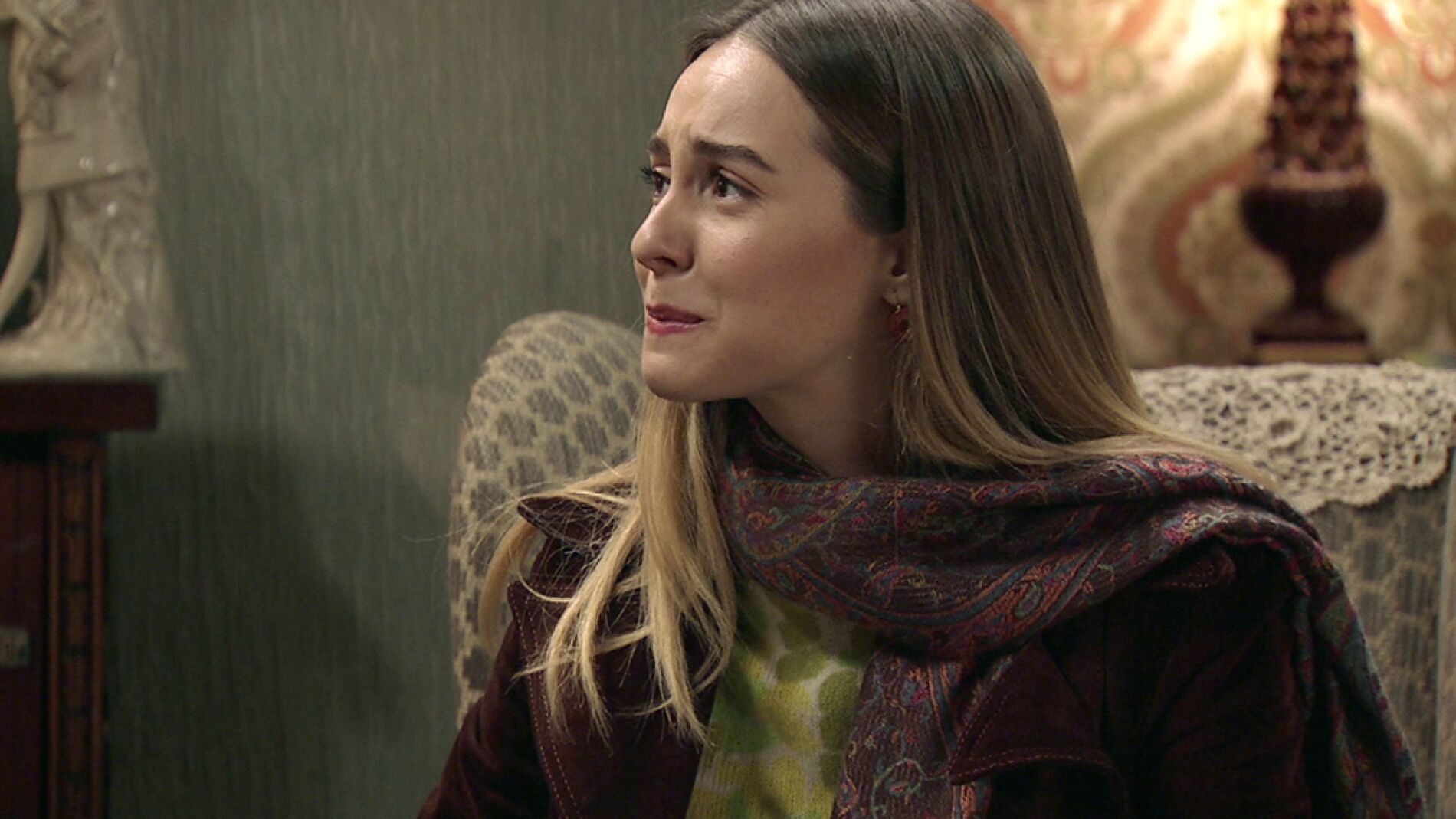 Luisita se reivindica contra su padre por defender sus sentimientos hacia Sebas