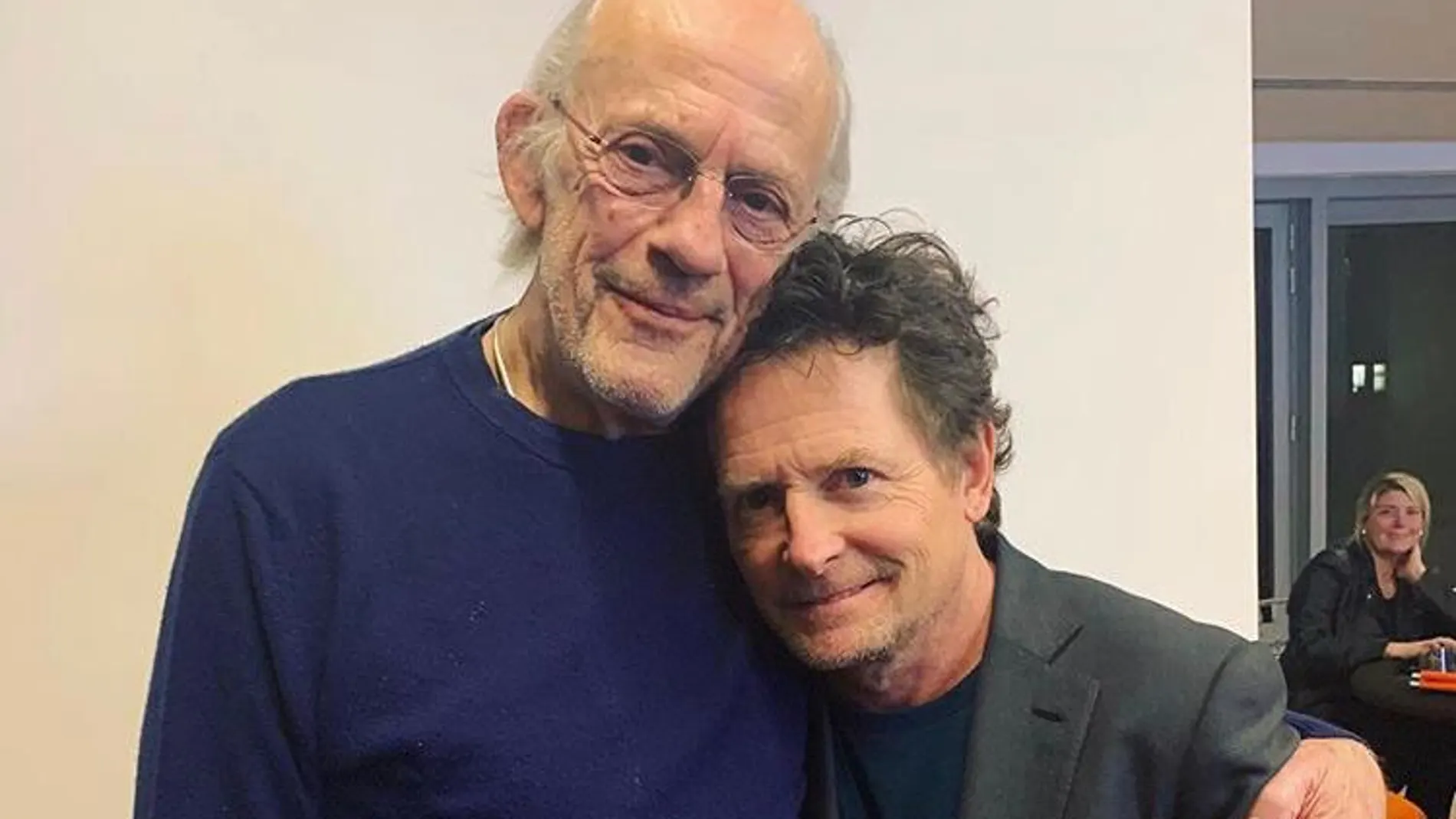 Reencuentro de los protagonistas de 'Regreso al futuro' Reencuentro de los protagonistas de 'Regreso al futuro'