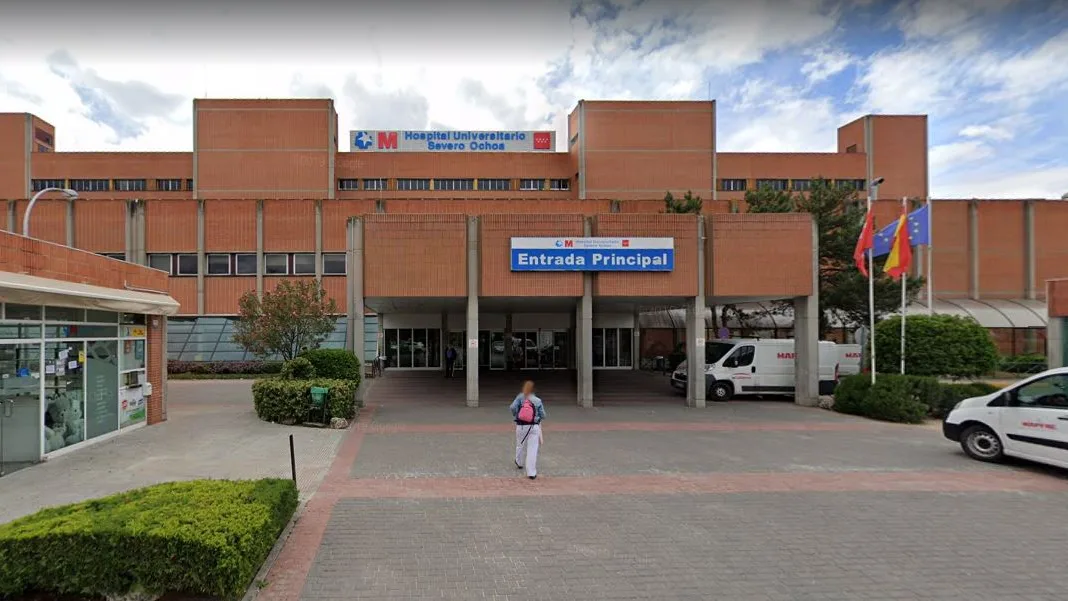 Fachada del Hospital Severo Ochoa de Legan&eacute;s