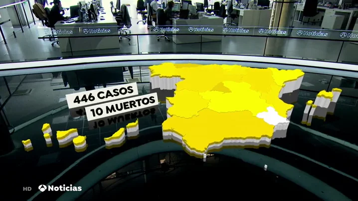 Diez muertos con coronavirus en Espa&ntilde;a tras confirmarse la muerte de dos hombres en Madrid y Pa&iacute;s Vasco 