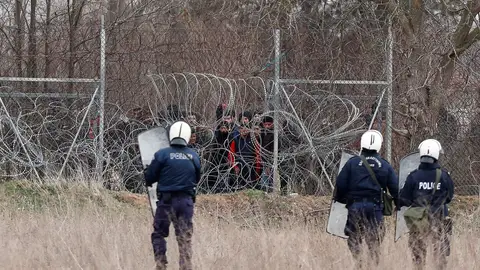 Tensión en la frontera greco-turca Tensión en la frontera greco-turca