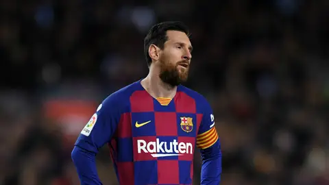 Lionel Messi, con el Barcelona Lionel Messi, con el Barcelona