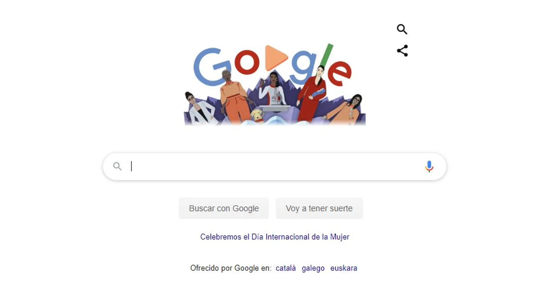 Día de la Mujer 2020: Doodle de Google Día de la Mujer 2020: Doodle de Google