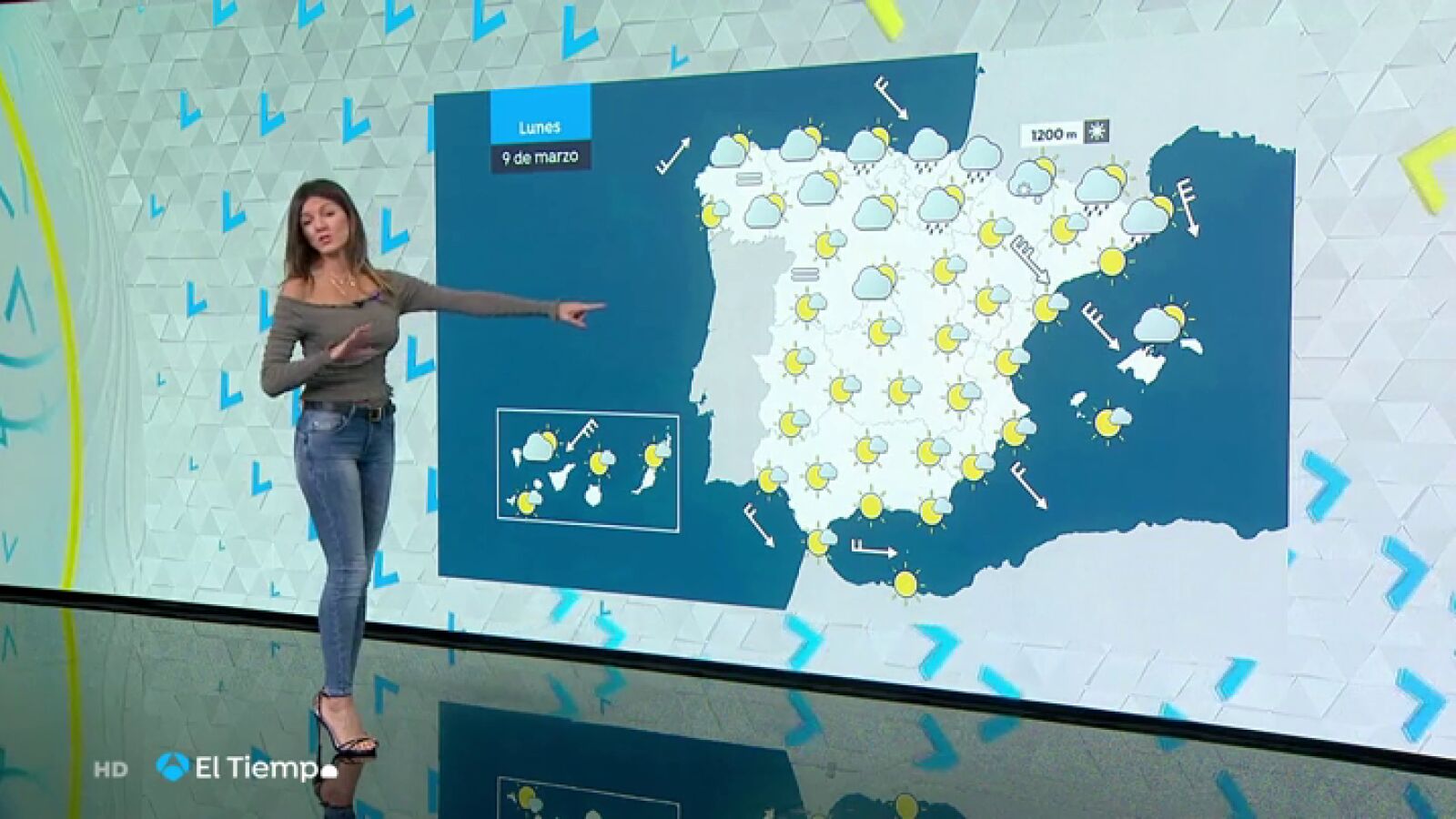 Tiempo estable para este lunes en casi todo el país y temperaturas mínimas en ascenso