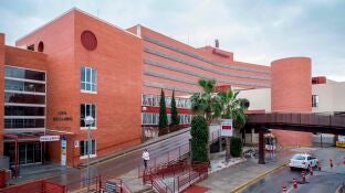 Vista del Hospital Virgen de la Arrixaca, en Murcia