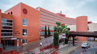Vista del Hospital Virgen de la Arrixaca, en Murcia Vista del Hospital Virgen de la Arrixaca, en Murcia