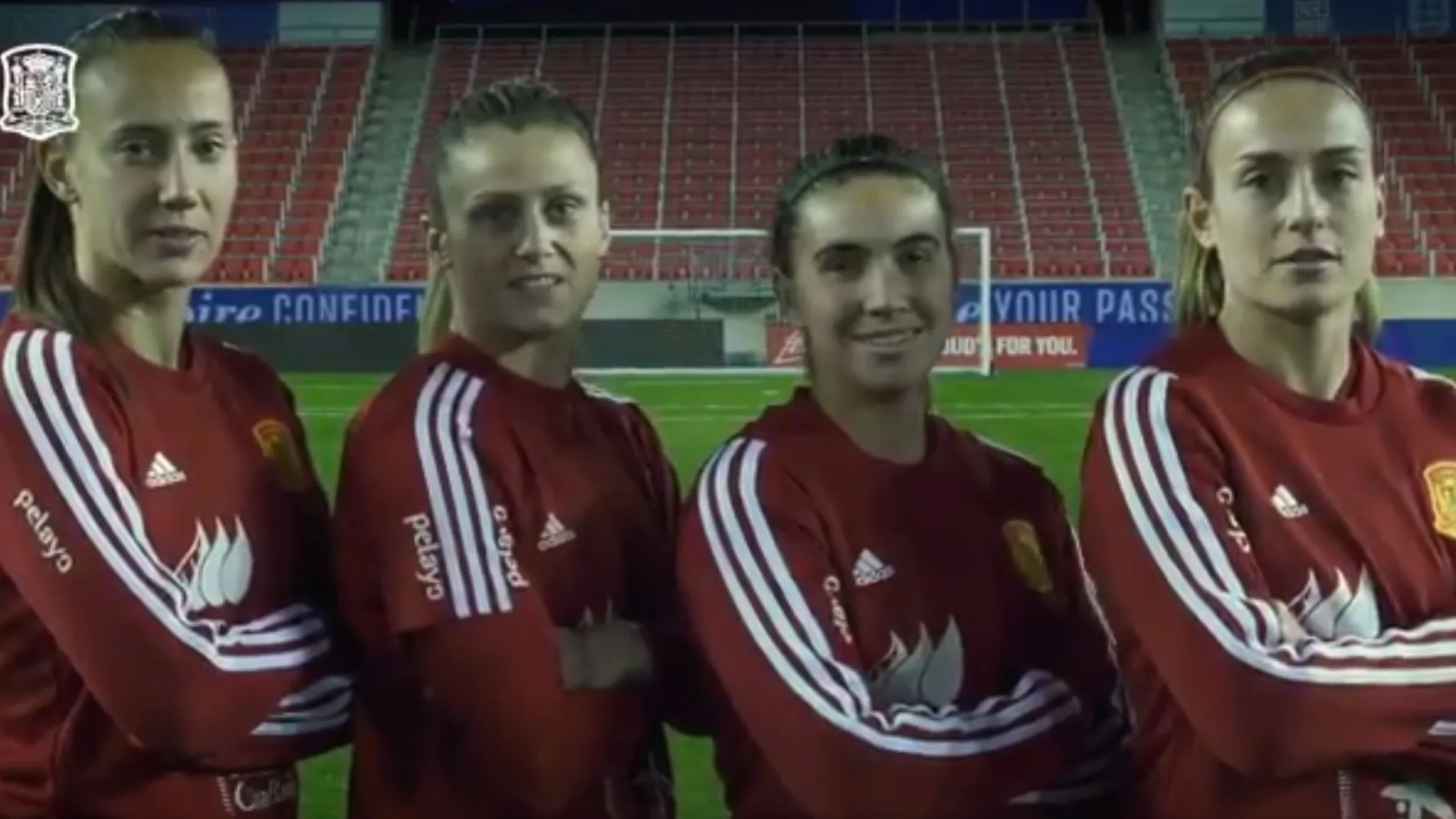 El mensaje de la Selección española femenina en el Día de la Mujer El mensaje de la Selección española femenina en el Día de la Mujer